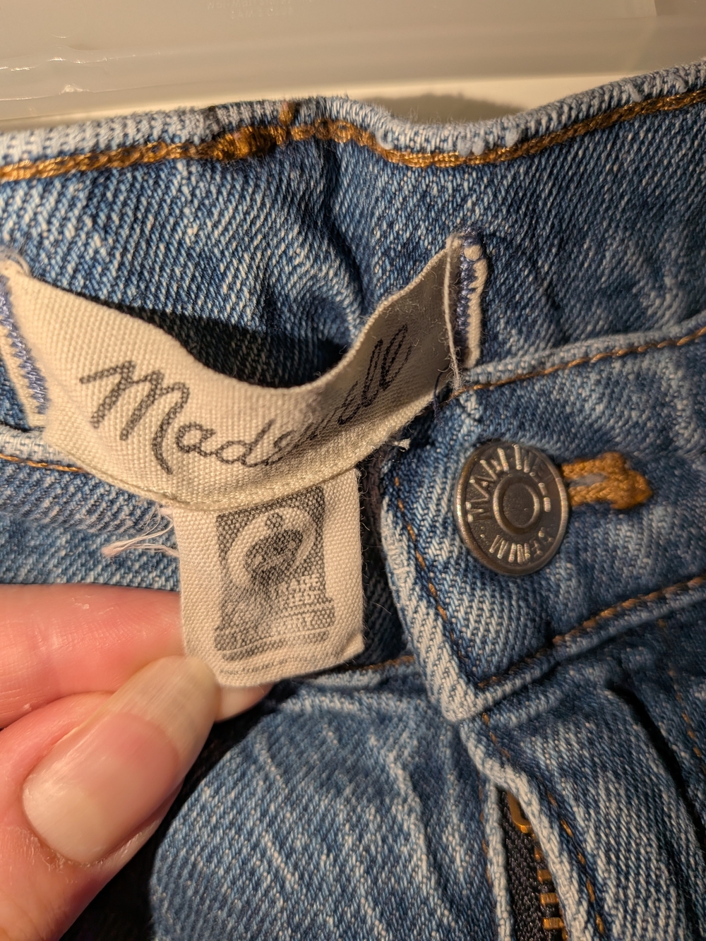 Madewell Women's High Rise Boyfriend Crop Jeans Size 26 - Picture 4 of 7